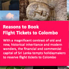 Flight Tickets to Colombo