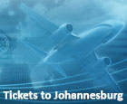 Tickets to Johannesburg