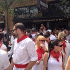Running of the Bulls by Chelsea Nesvig/ CC BY
